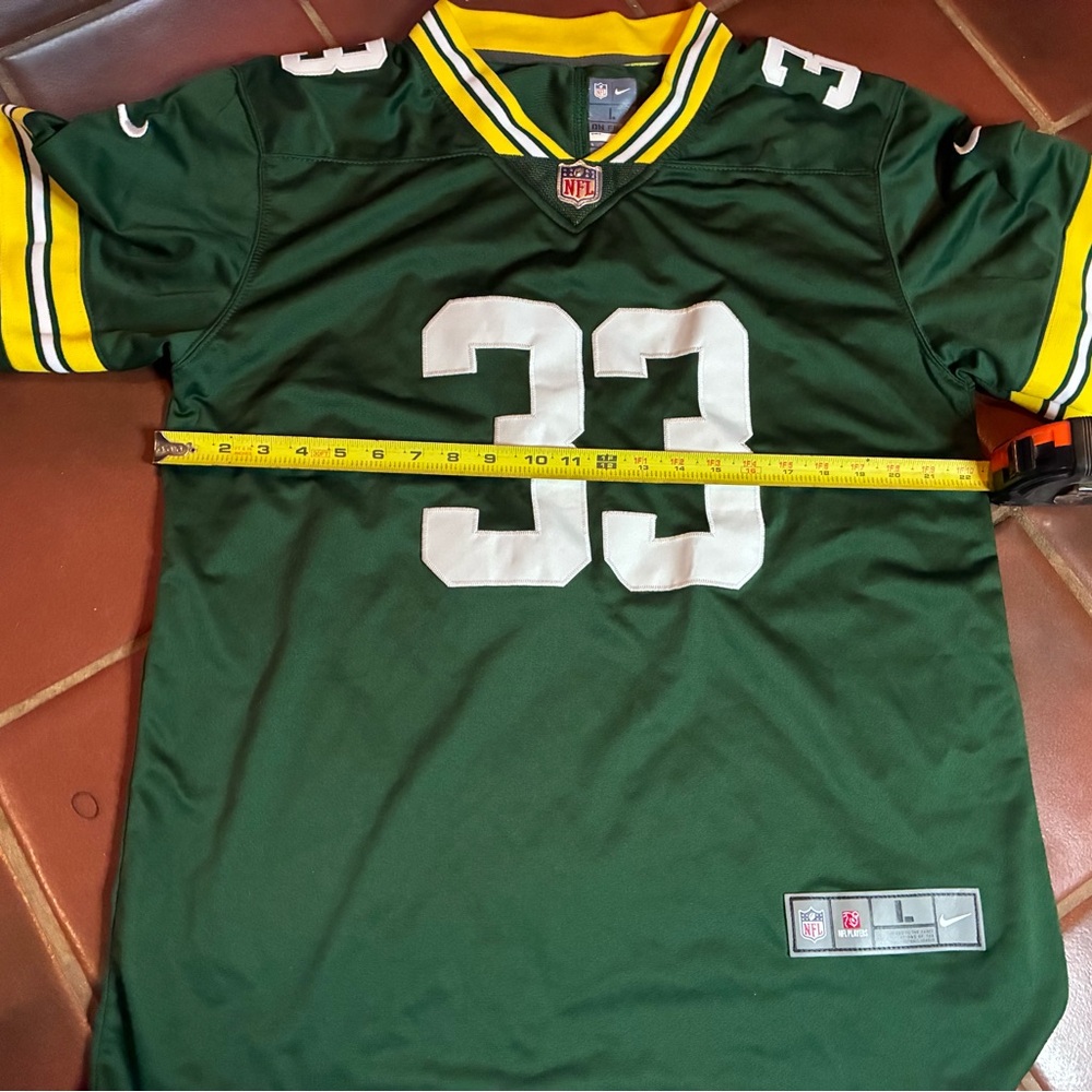 Nike Aaron Jones Green Bay Packers Football Jersey Mens Size Large Adult Nike - Picture 2 of 6
